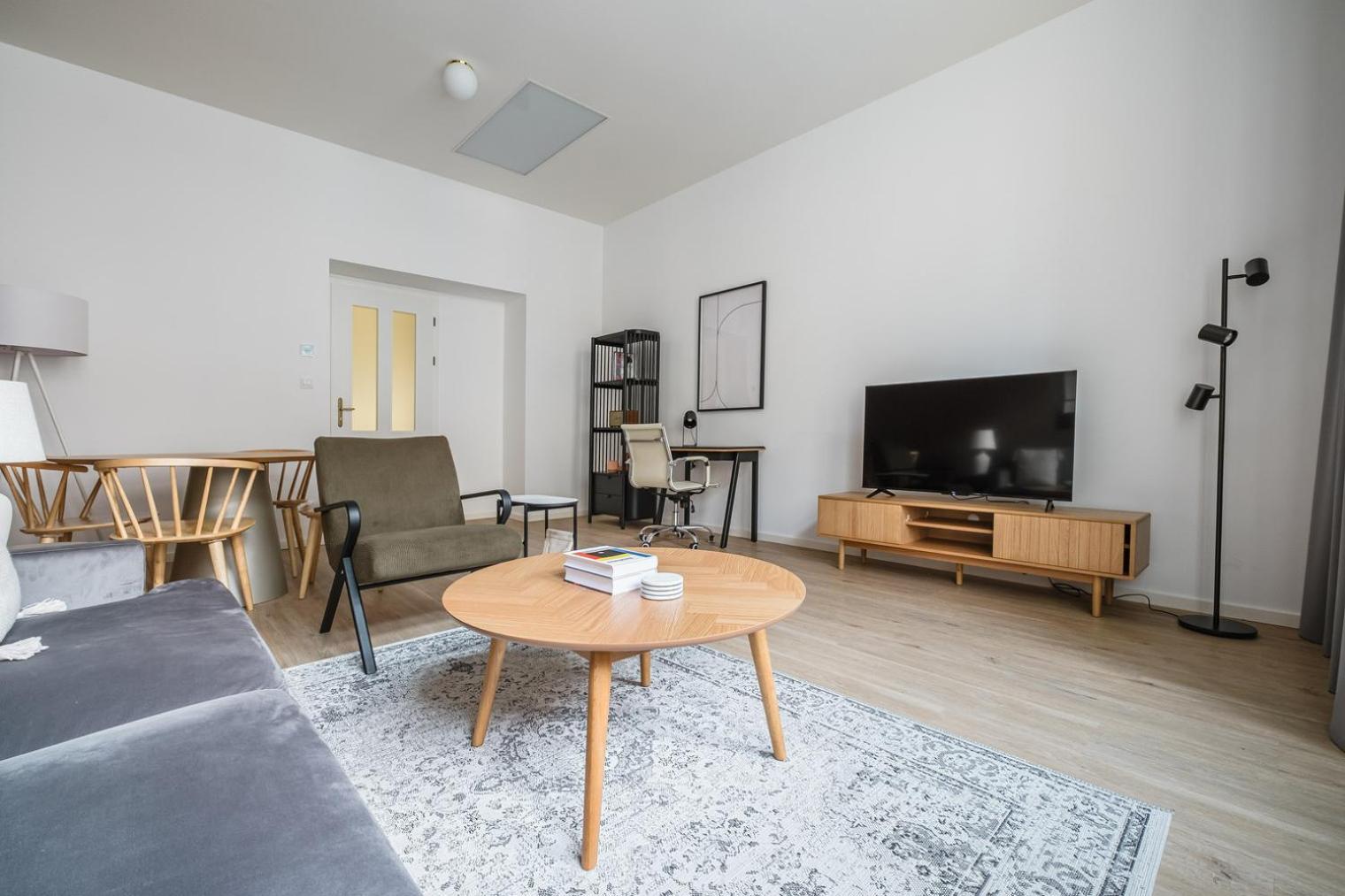 Blueground Vinohrady Balcony Luxury Area Prg-32 Appartamento Praga